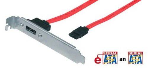 eSATA Slotadapter, 1 Port
