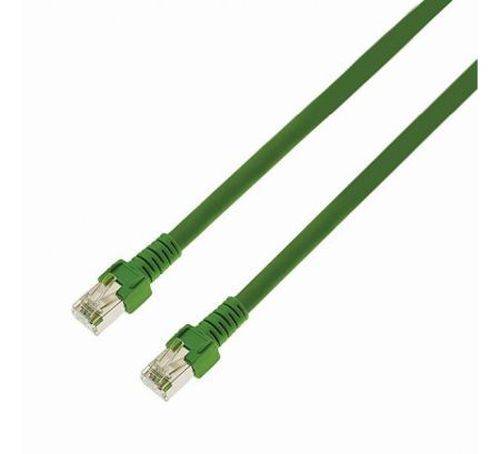 TTL Patchkabel Cat. 6, S/UTP, schleppkettentauglich, grün, 15,0 m