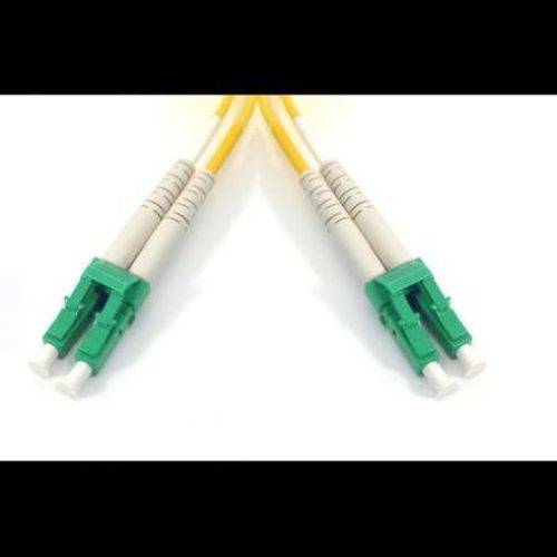 Ekivalan LWL Patchkabel 9/125 µm, Single-Mode OS2-Faser, LC APC 8° Duplex Stecker / LC APC 8° Duplex