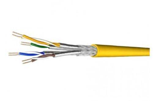 Draka Patchkabel UC900 FLEX, Cat. 7, S/FTP, halogenfrei, gelb, 1000 m Einwegtrommel