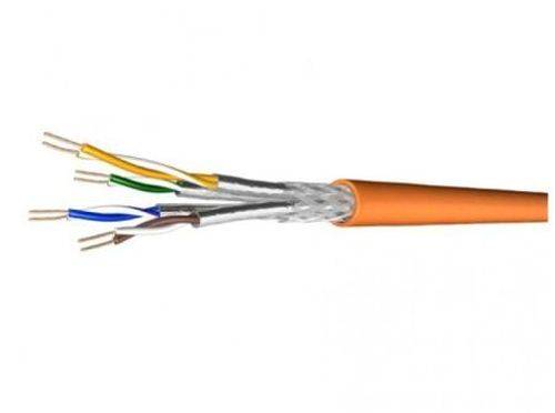 Draka Patchkabel UC900 FLEX, Cat. 7, S/FTP, halogenfrei, orange, 1000 m Einwegtrommel