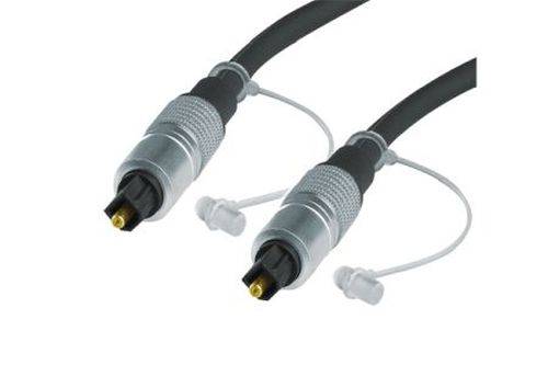 Professional Audio-Lichtleiterkabel, High Quality, Toslink St./St., 1,0 m