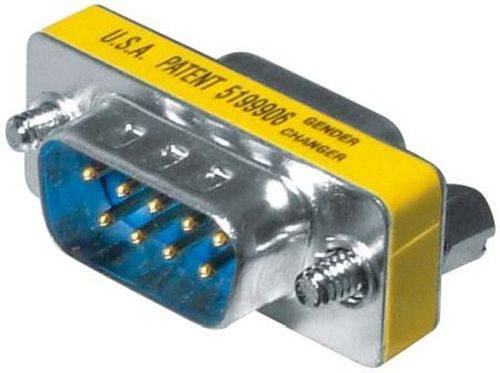 Mini Gender Changer, 9pol D-Sub St./Bu.