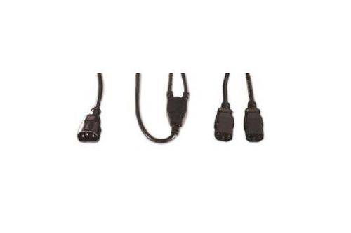 Y-Kaltgeräte-Netzanschlusskabel, 1,8 m