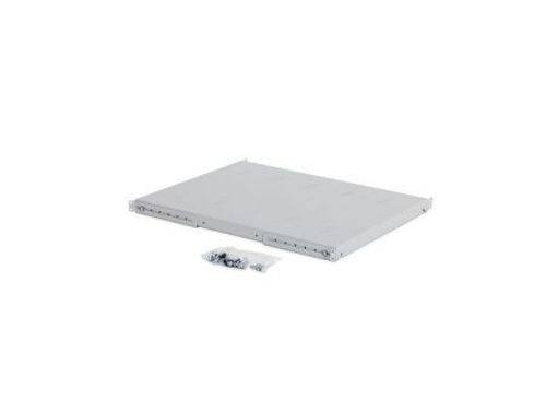 Triton 19" Schwerlastboden für Netzwerkschränke, Festeinbau, Tiefe 550 mm, 150 kg, hellgrau RAL 7035