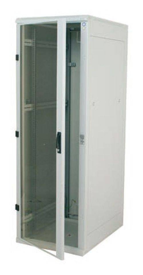 Triton 19" Netzwerkschrank RMA, 42 HE, 800 x 800 mm, lichtgrau RAL 7035