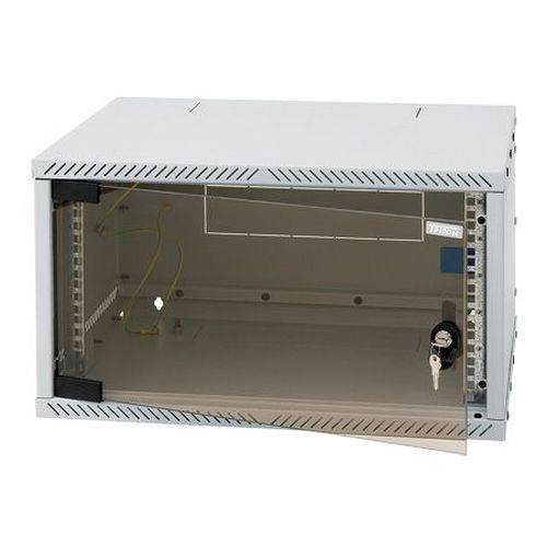 Triton 19" Wandgehäuse RXA, 1-teilig, 4 HE, 550 x 400 mm, hellgrau RAL 7035
