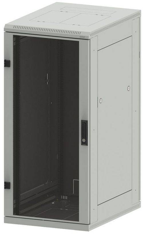 Triton 19" Netzwerkschrank RMA, 22 HE, 600 x 600 mm, lichtgrau RAL 7035