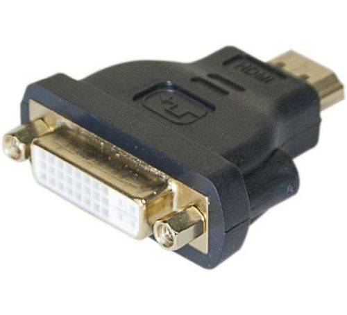 HDMI/DVI Adapter, HDMI St. A / 24+5pol DVI-I Bu.