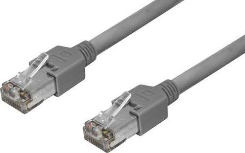 Tecline Patchkabel Cat. 5e, S/UTP, hochflexibel, grau, 1,5 m