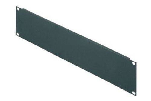 Triton 19" Blindplatte, 2 HE, Stahlblech, schwarz RAL 9005