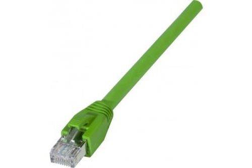 Industrie-Patchkabel Cat. 6A, S/FTP (PiMF), ölbeständig, hochabriebfest, grün, 10,0 m