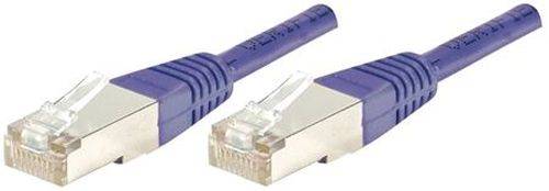Patchkabel Cat. 6, S/FTP (PiMF), violett, 2,0 m