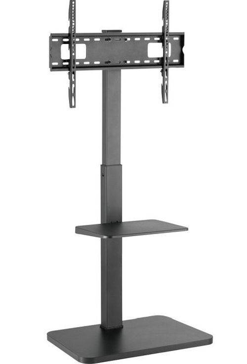 Dacomex TV-Ständer S75-600F, für Flachbildschirme 94 - 190 cm (37" - 75"), bis 40 kg, schwarz