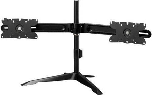 Aavara Monitorständer DS210, für 2 Flachbildschirme 61 - 81 cm (24" - 32"), bis je 12 kg, schwarz