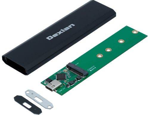 Externes Gehäuse USB 3.1 Gen. 2 Typ-C mit SSD M.2 Anschluss