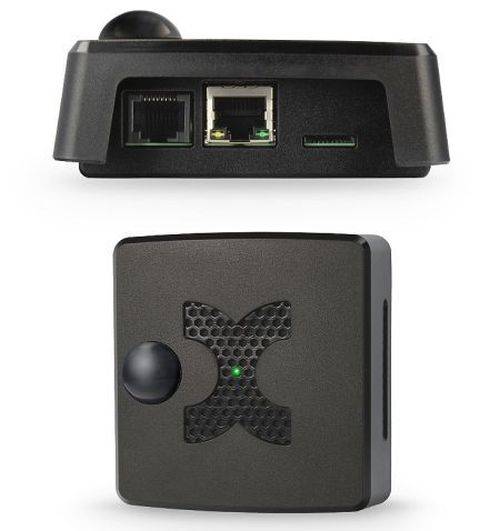 Kentix MultiSensor mit Ethernet (PoE) und PIR-Sensor (360°), schwarz