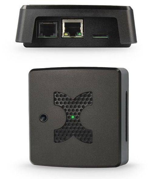 Kentix MultiSensor KMS-TI-90-B-BLE mit Ethernet (PoE) und Thermal Image (90° Optik), schwarz