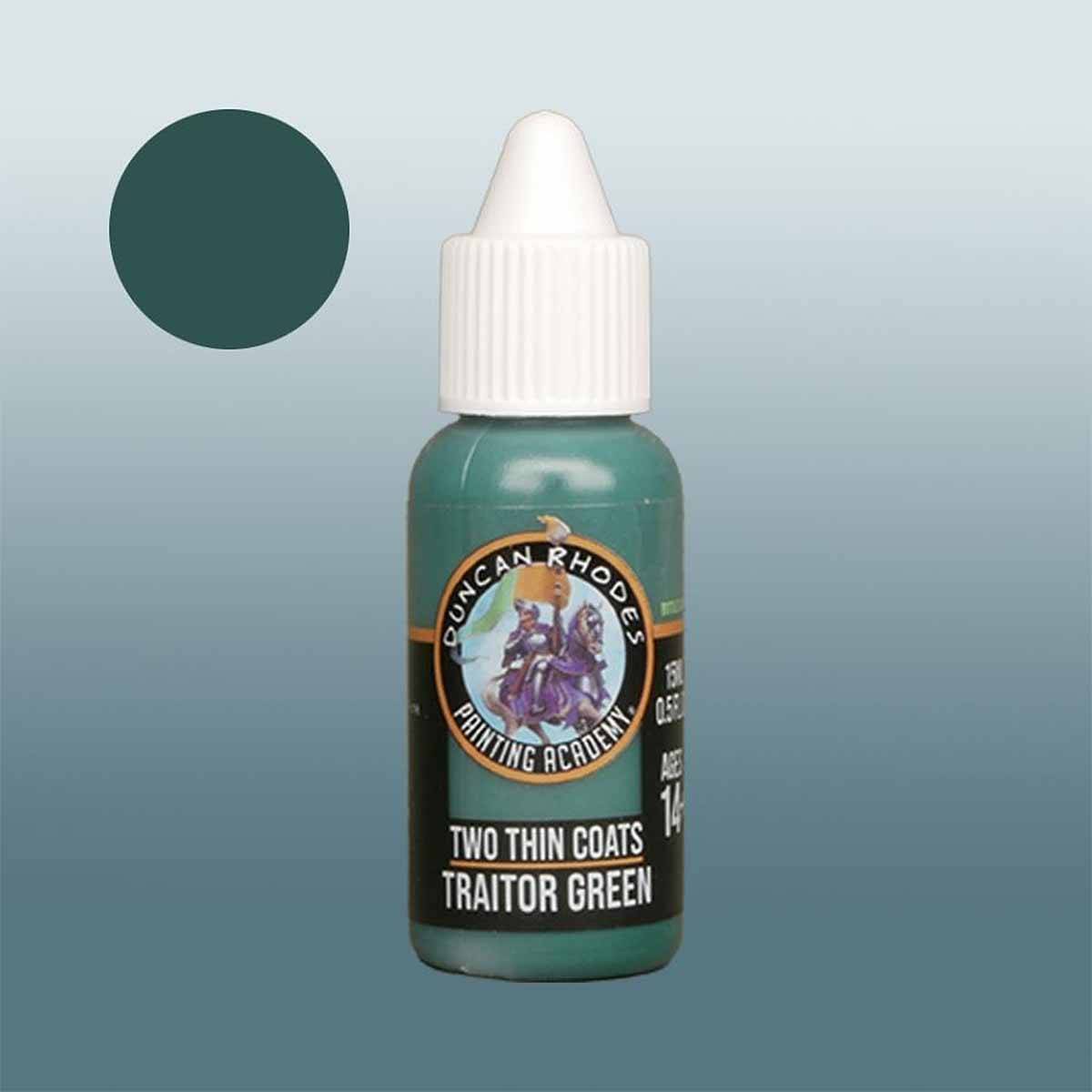 Two Thin Coats Acryl Miniaturenfarbe - Traitor Green (Midtone)