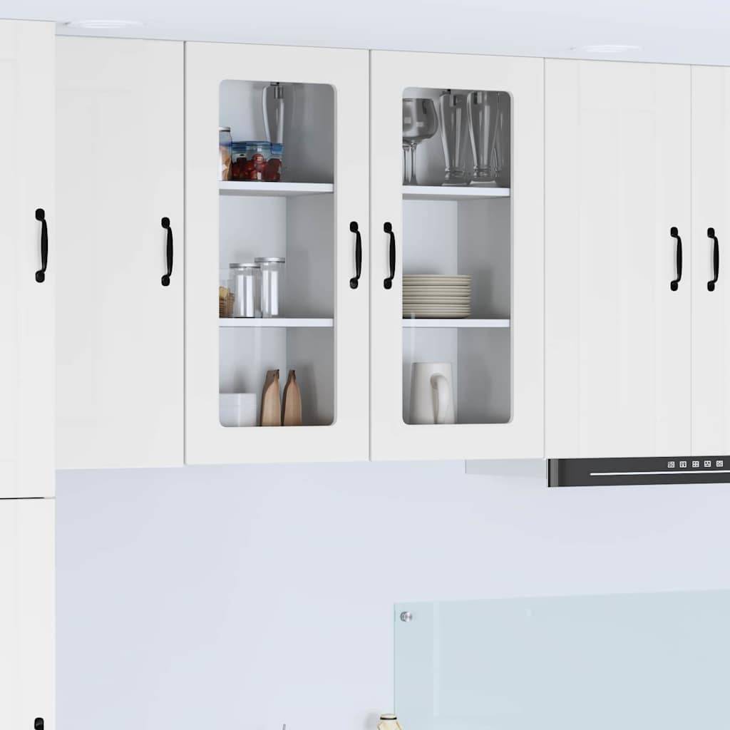 vidaXL Küchenschrank Lucca Weiß 40 x 31 x 80 cm Holzwerkstoff