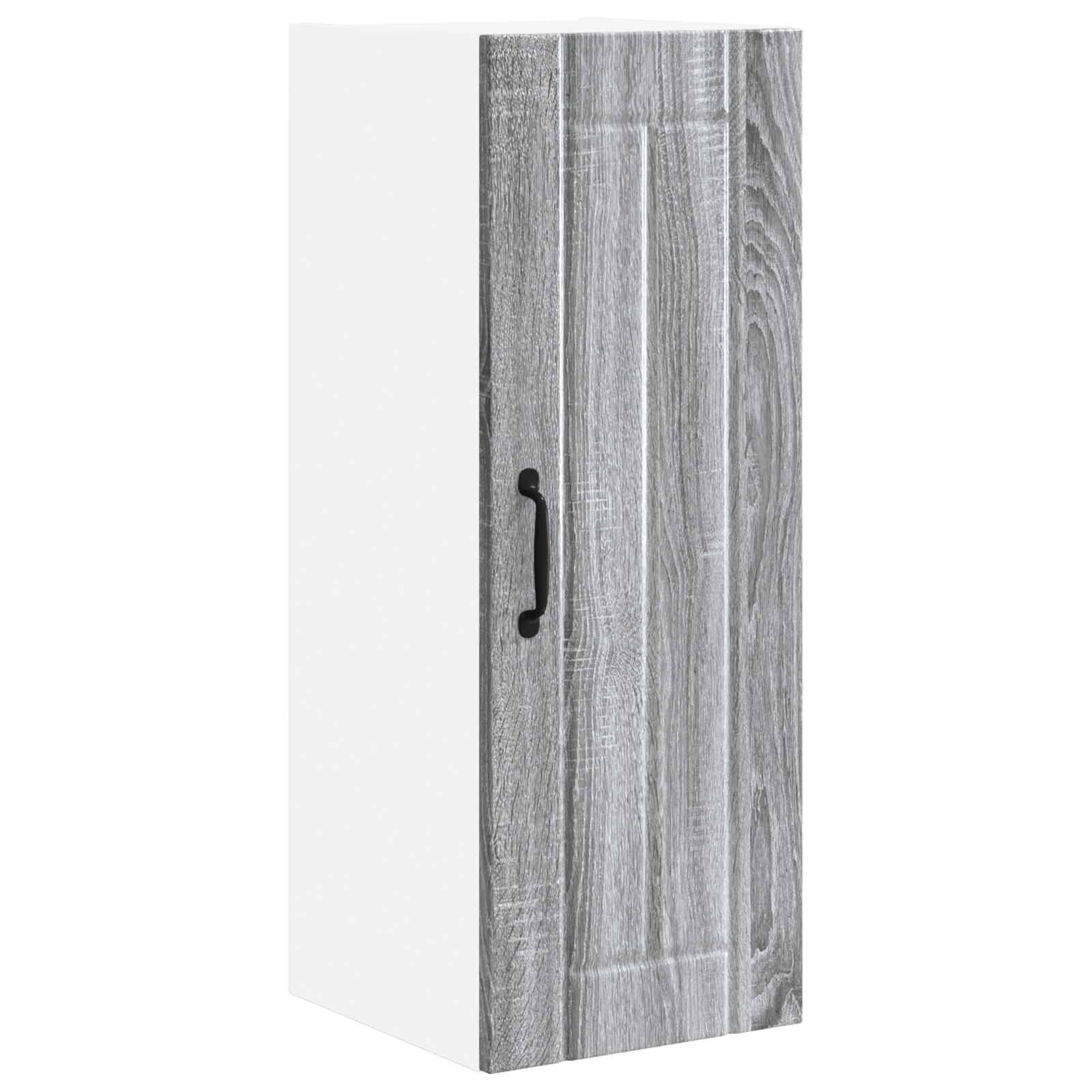vidaXL Küchenschrank Lucca Graues Sonoma 30 x 31 x 80 cm Holzwerkstoff