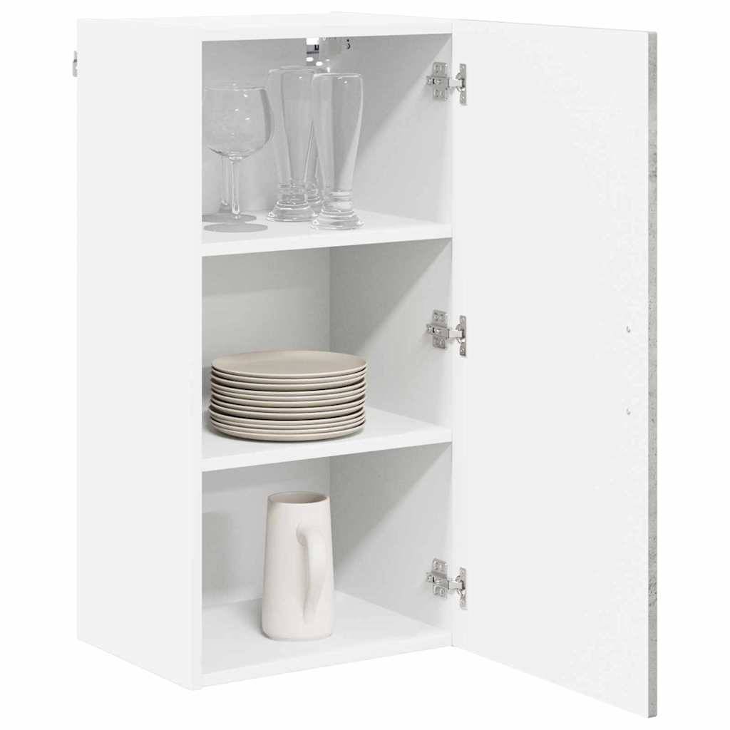 vidaXL Küchenschrank Lucca Betongrau 40 x 31 x 80 cm Holzwerkstoff