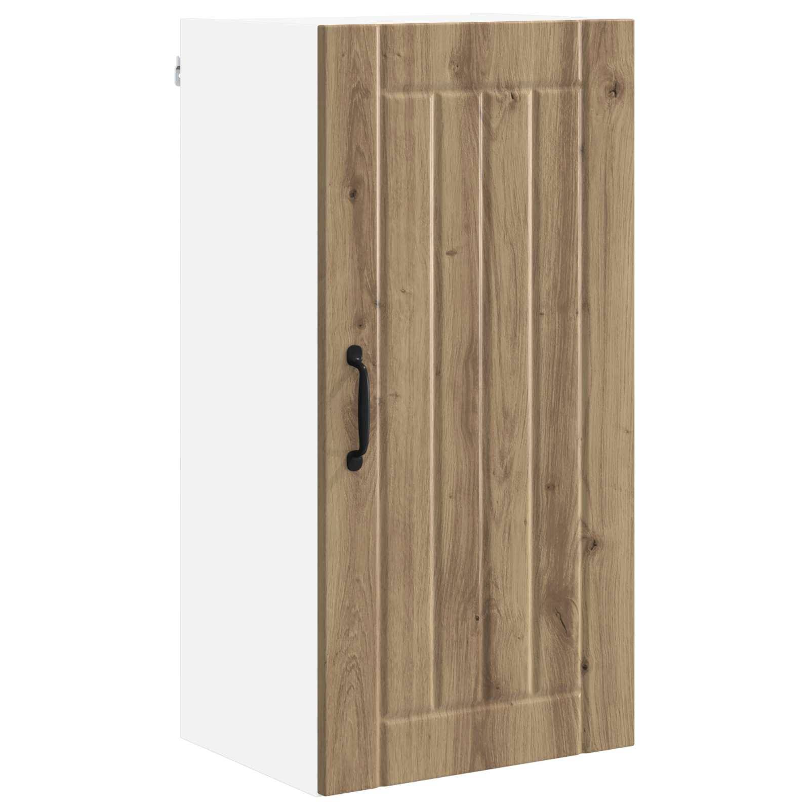 vidaXL Küchenschrank Lucca Artisan-Eiche 40 x 31 x 80 cm Holzwerkstoff