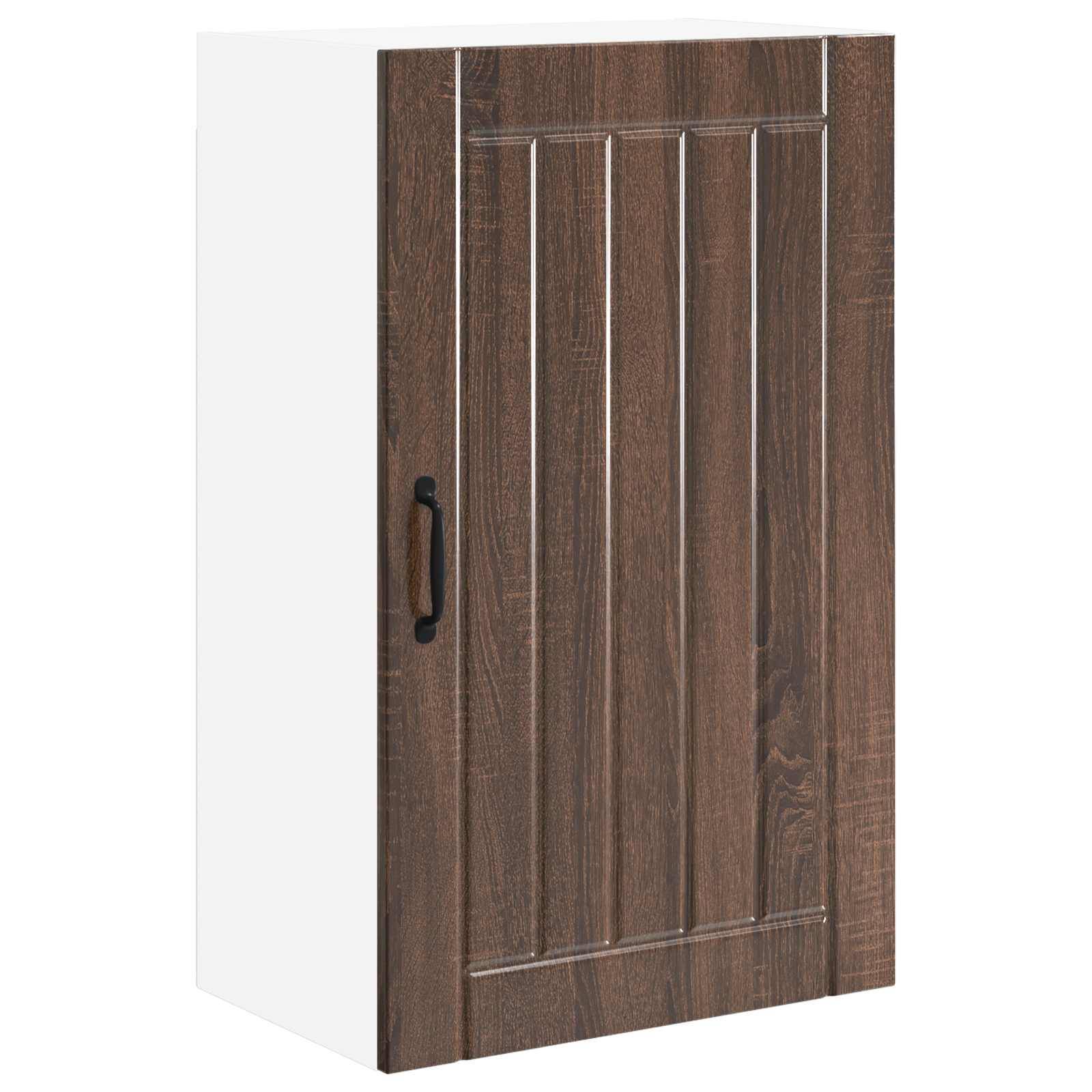 vidaXL Küchenschrank Lucca Brauneiche 50 x 31 x 80 cm Holzwerkstoff
