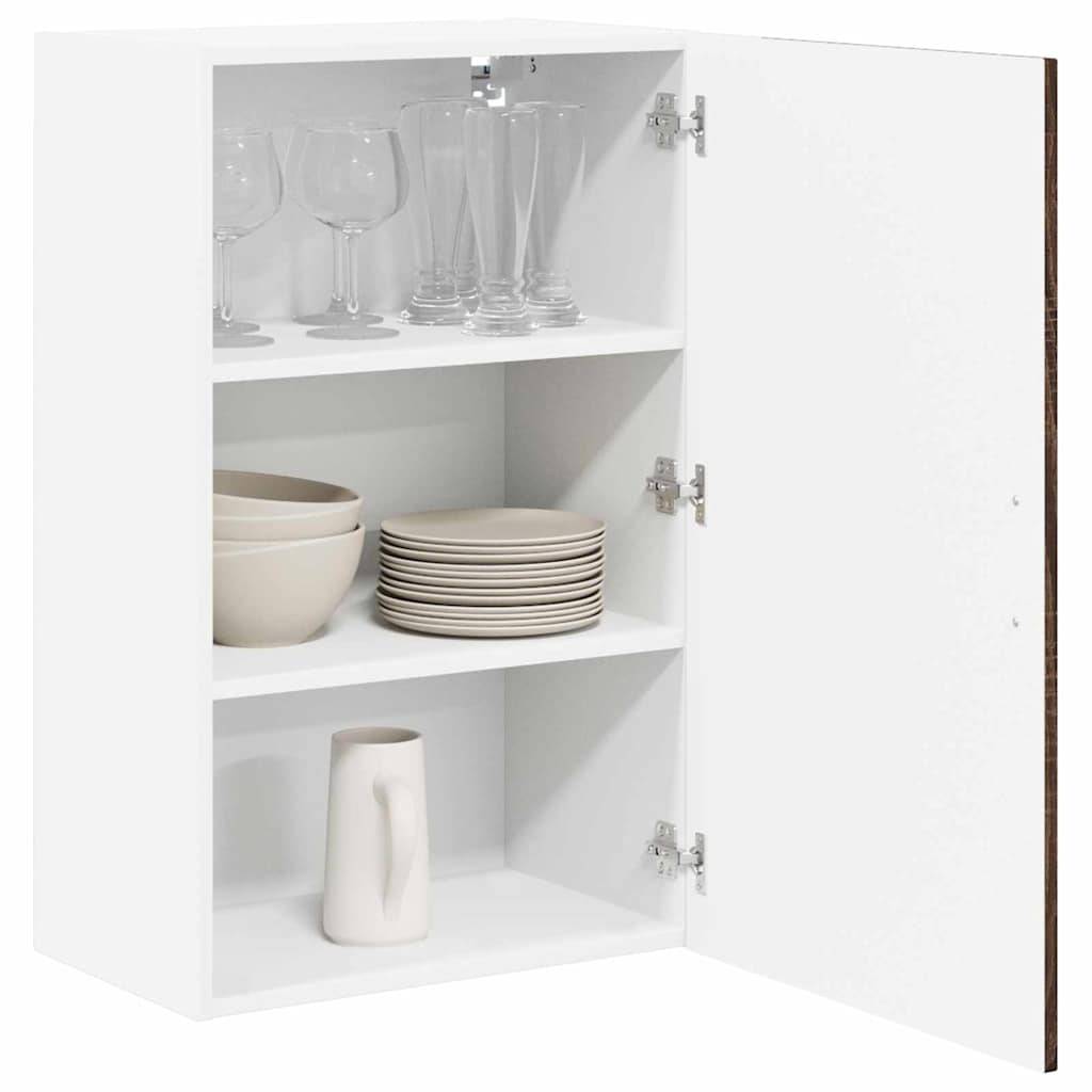 vidaXL Küchenschrank Lucca Brauneiche 50 x 31 x 80 cm Holzwerkstoff