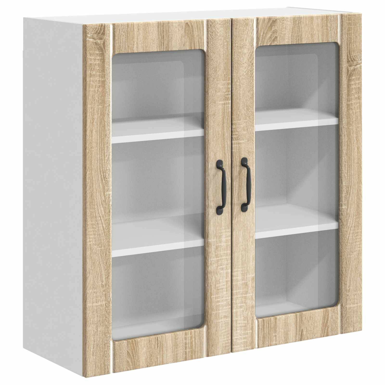 vidaXL Küchenschrank Lucca Sonoma-Eiche 80 x 31 x 80 cm Holzwerkstoff