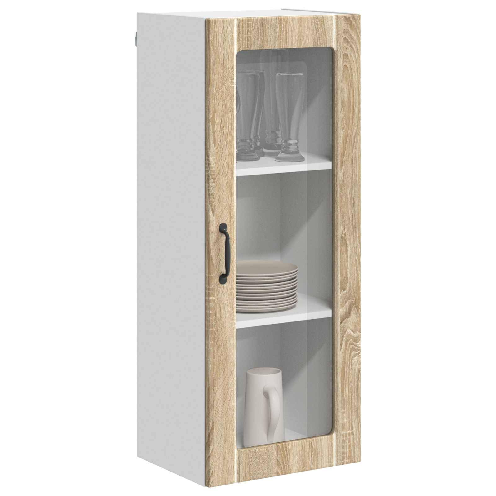 vidaXL Küchenschrank Lucca Sonoma-Eiche 40 x 31 x 100 cm Holzwerkstoff