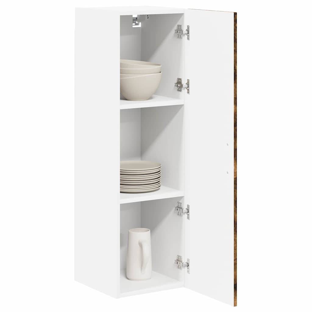 vidaXL Küchenschrank Lucca Geräucherte Eiche 30 x 31 x 100 cm
