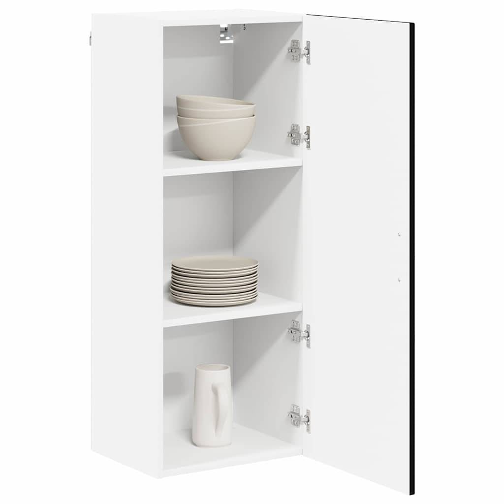 vidaXL Küchenschrank Lucca Schwarz 40 x 31 x 100 cm Holzwerkstoff