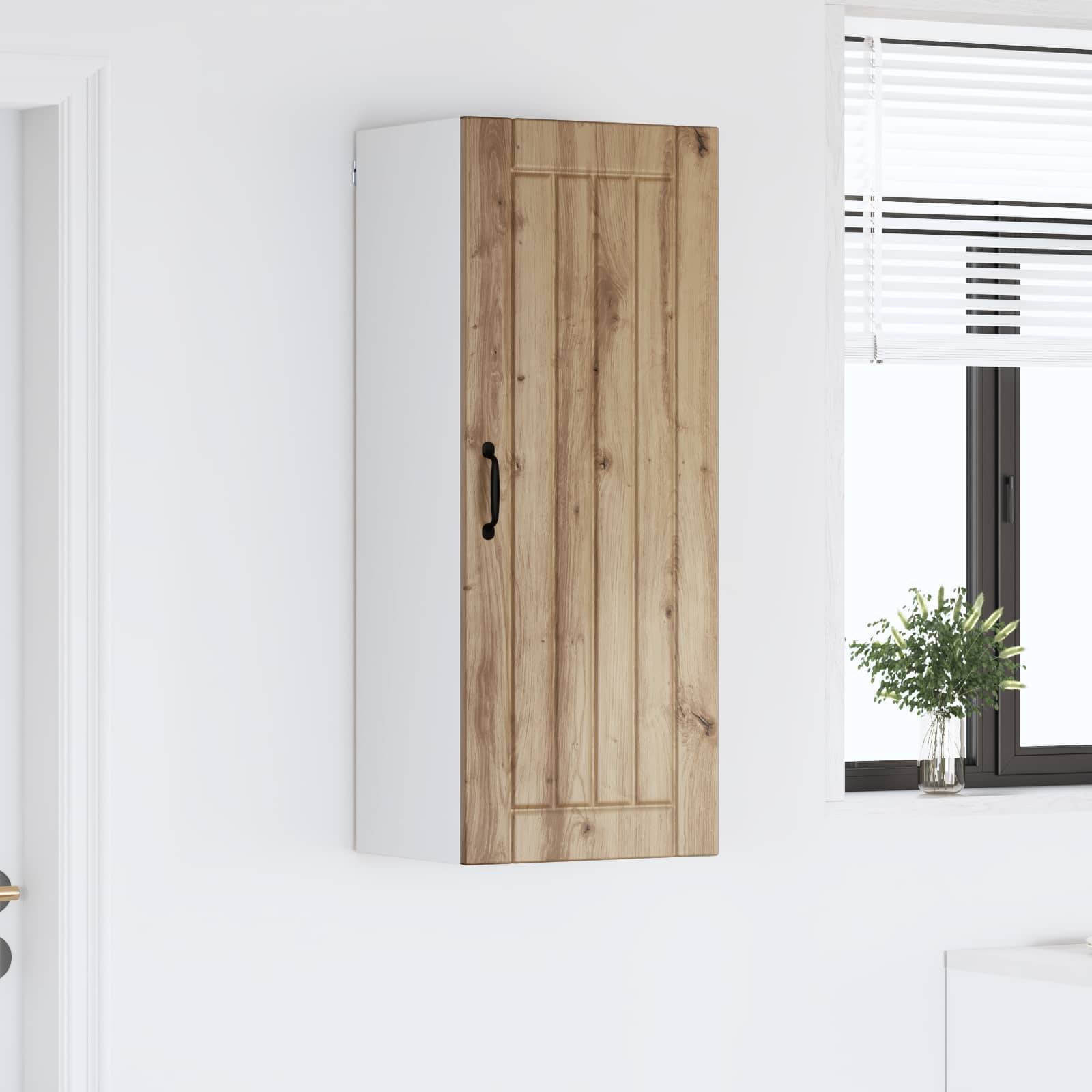 vidaXL Küchenschrank Lucca Artisan-Eiche 40 x 31 x 100 cm