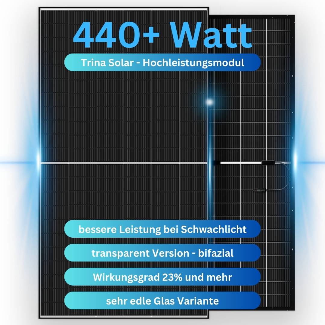 MyVoltaics® Balkonkraftwerk mit Speicher Marstek Venus A 2,12 kWh, 4x440Wp bifazial, 1760W Komplettset, Unterkonstruktion für Dachziegel