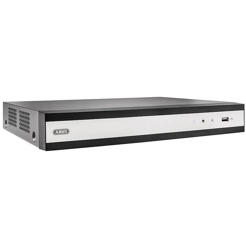 ABUS TVVR36402 4-Kanal NVR 4K PoE, NVR(4K Ultra HD max. Bildauflösung) | Features:mit PoE-Switch (Stromversorgung für K