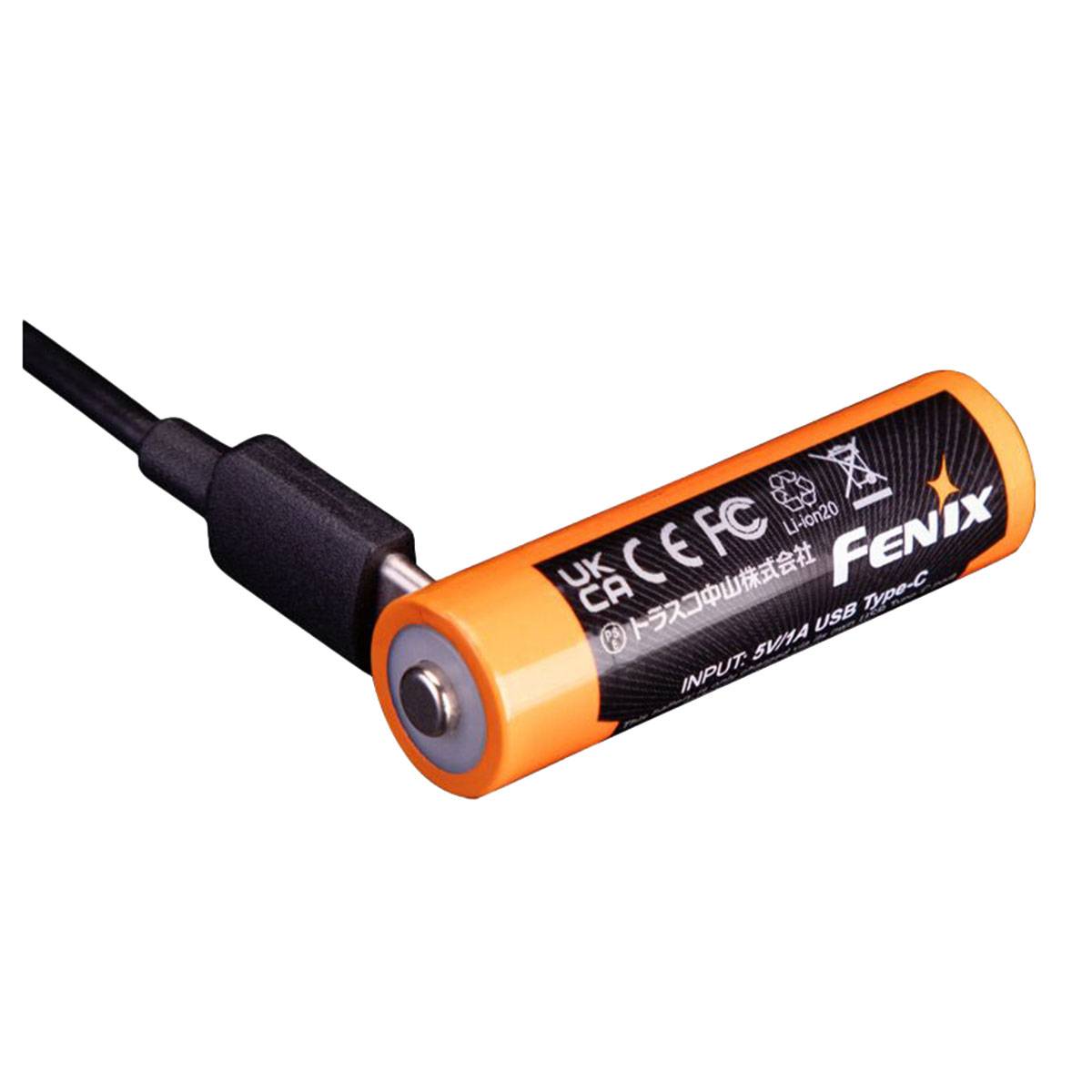 Fenix ARB-L14-2200U | 14500 AA Li-Ionen Akku mit USB-C 2200mAh