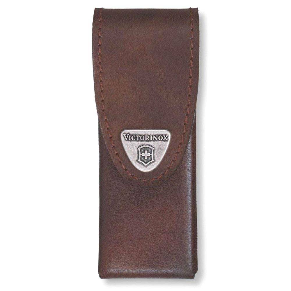 Victorinox Leder-Gürteletui für Swisstool Spirit X Modelle (105mm) - Braun