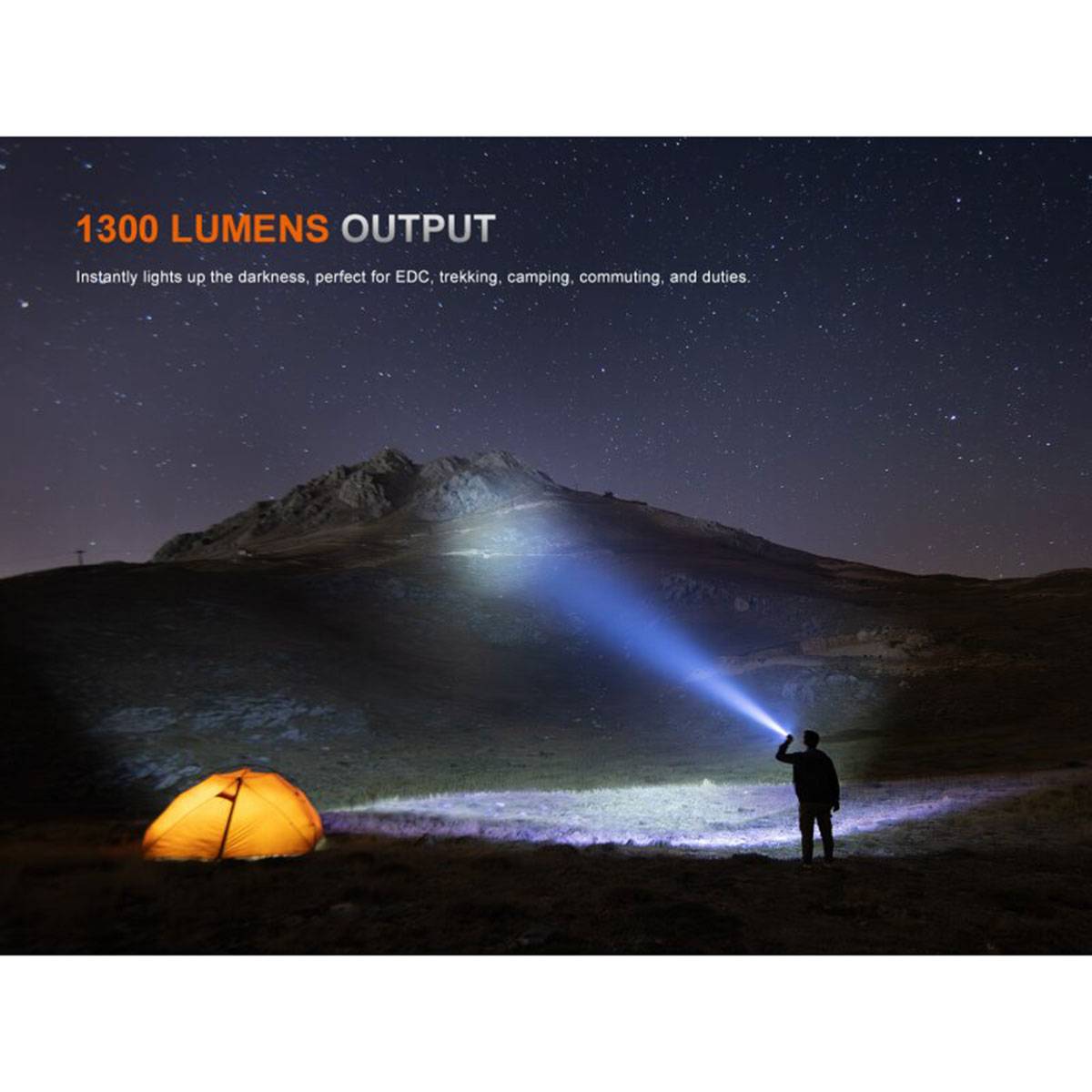 Fenix PD26R ACE 1300 Lumen - LED Taschenlampe