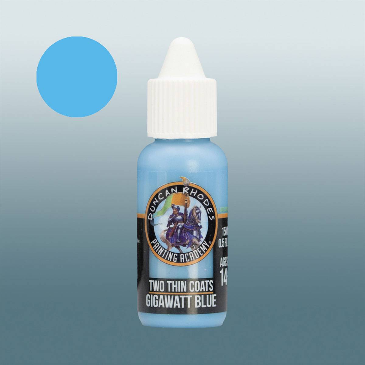 Two Thin Coats Acryl Miniaturenfarbe - Gigawatt Blue (Brights)