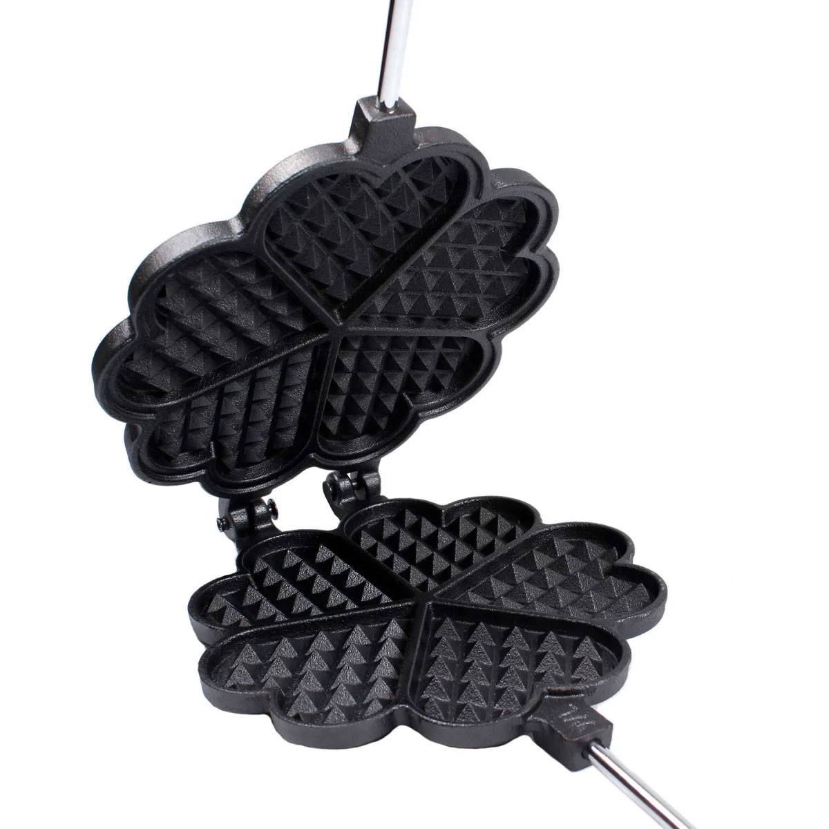 Stabilotherm Waffle Iron Guss-Waffeleisen in Herzform