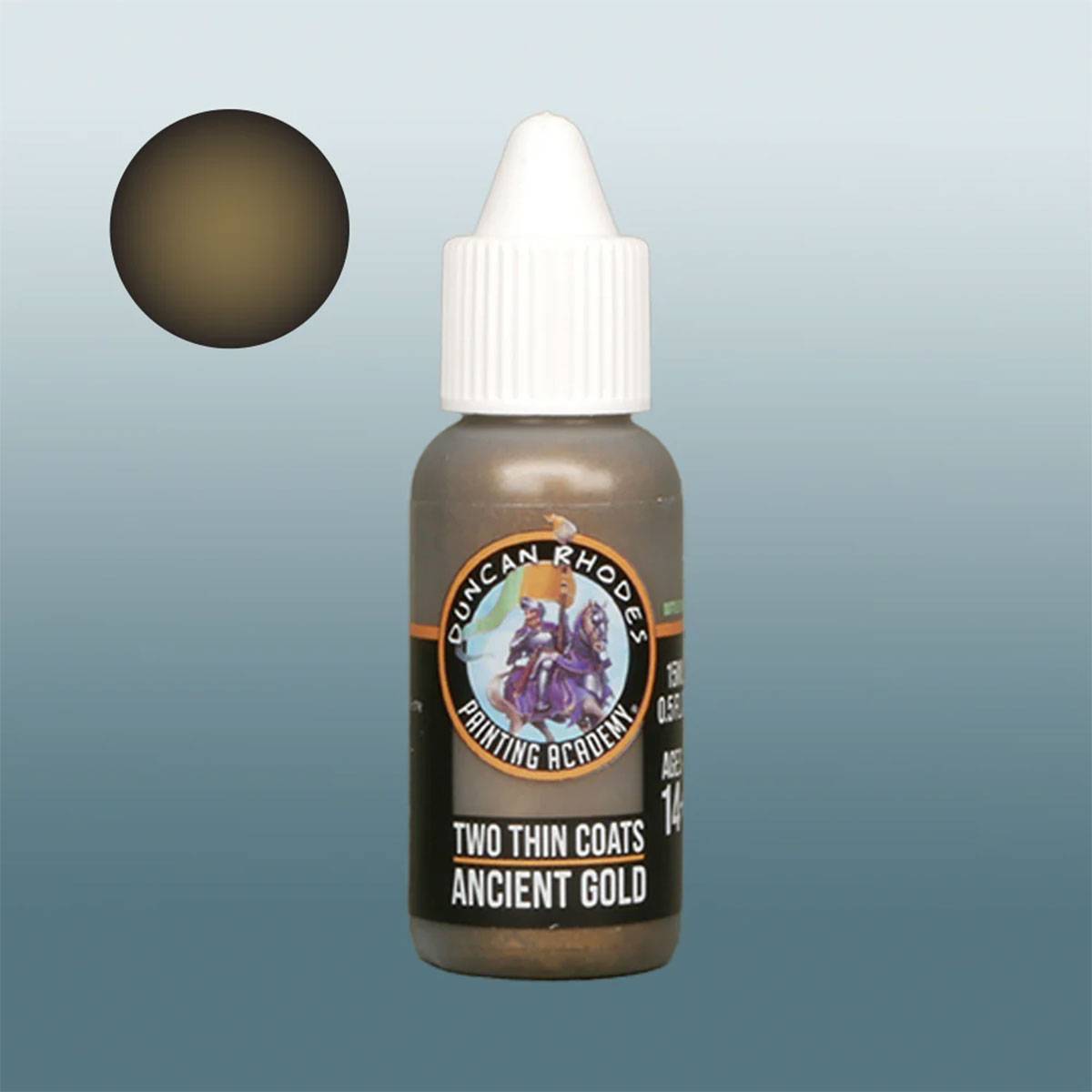 Two Thin Coats Acryl Miniaturenfarbe - Ancient Gold (Metallic)