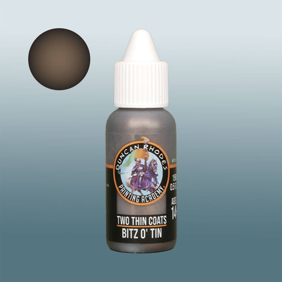 Two Thin Coats Acryl Miniaturenfarbe - Bitz O' Tin (Metallic)