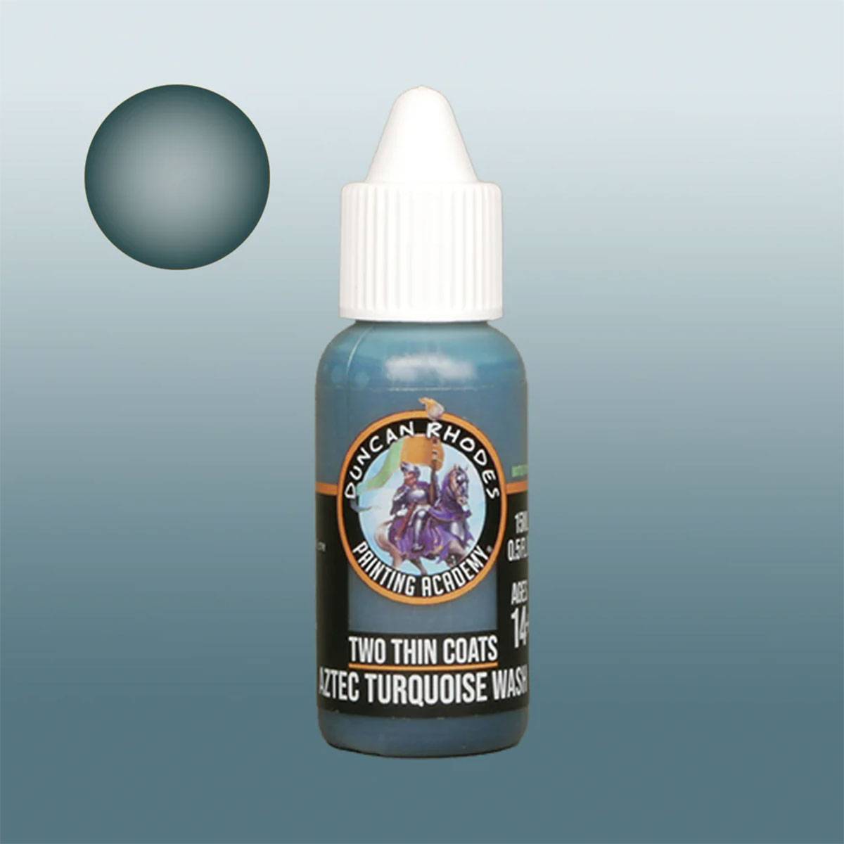 Two Thin Coats Acryl Miniaturenfarbe - Aztec Turquoise Wash