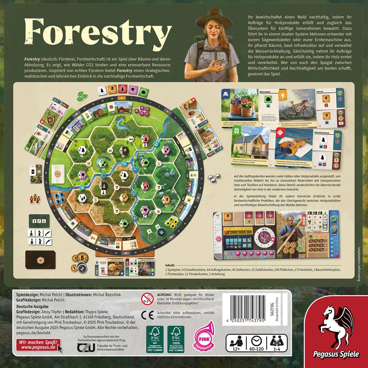 Pegasus Spiele Forestry (DE) - Strategiespiel (+)