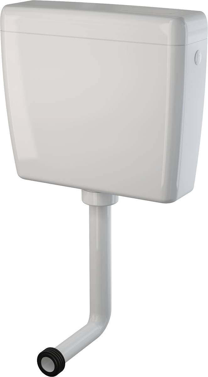 AlcaDrain Spülkasten A940-M-3/8" niedrig hängend Start/Stop Spülung