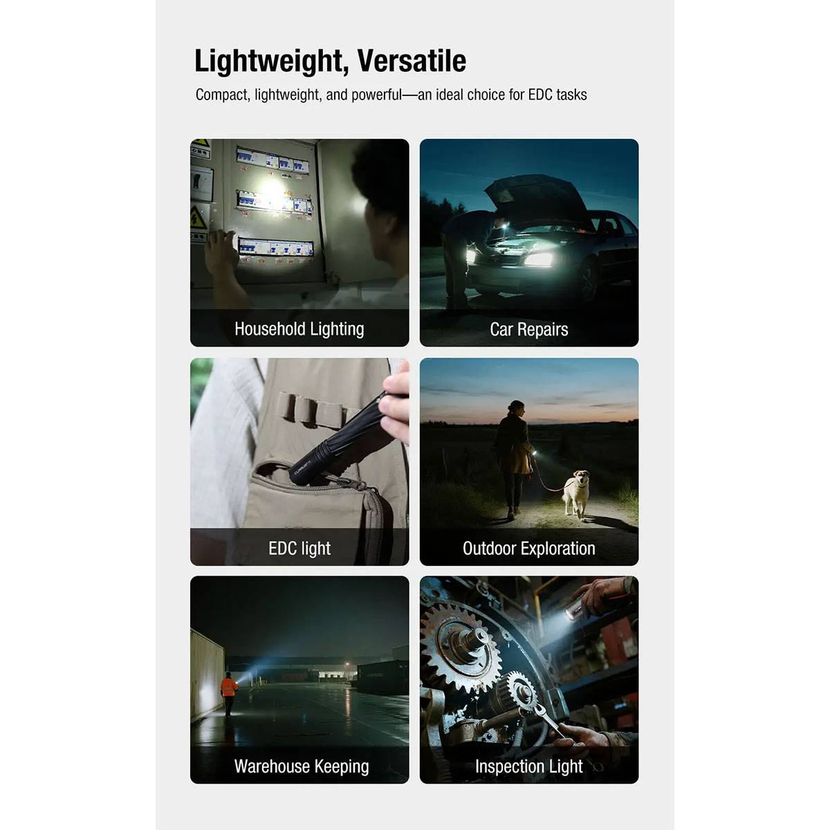 Klarus P2 LED Taschenlampe 1000 Lumen