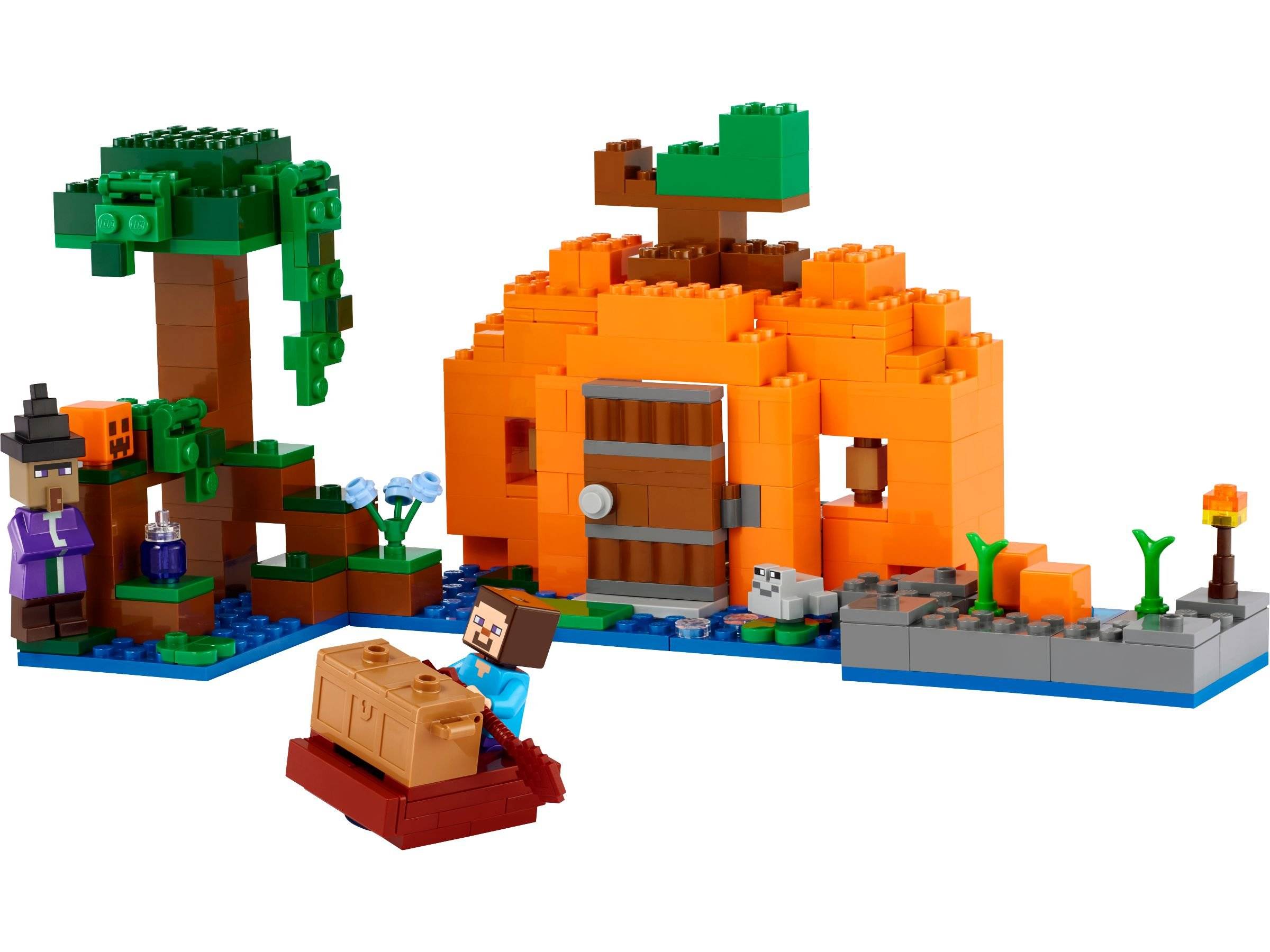 LEGO® Minecraft™ 21248 Die Kürbisfarm