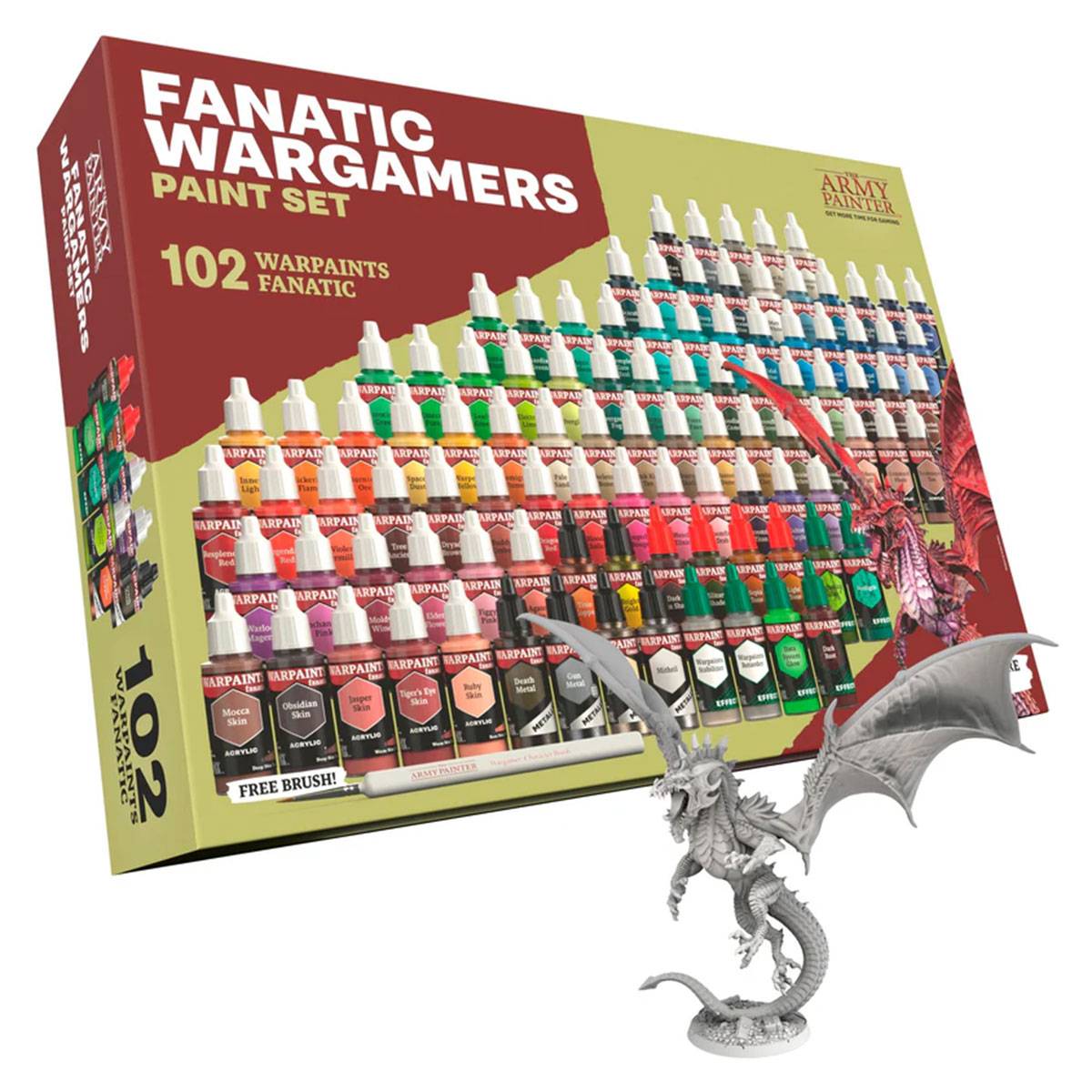 The Army Painter Warpaints Fanatic Wargamers - Paint Set