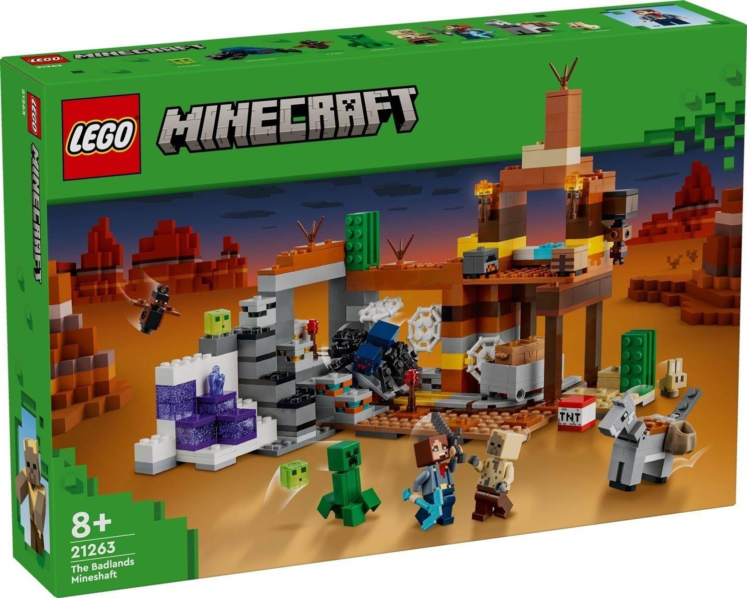 LEGO® Minecraft™ 21263 Die Mine in den Badlands
